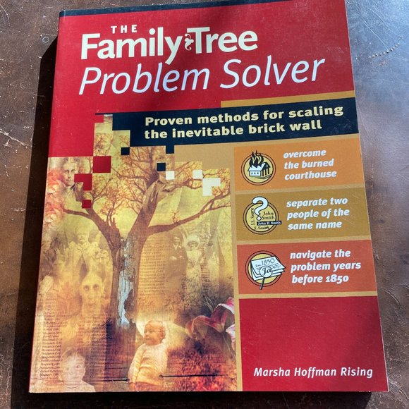2005 The Family Tree Problem Solver by Marsha Hoffman Rising Large Softback Book - Picture 1 of 1